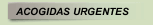 ACOGIDAS URGENTES